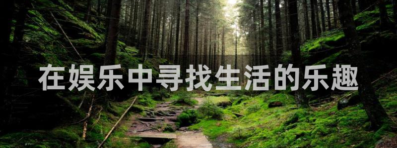 长征娱乐登录：在娱乐中寻找生活的乐趣